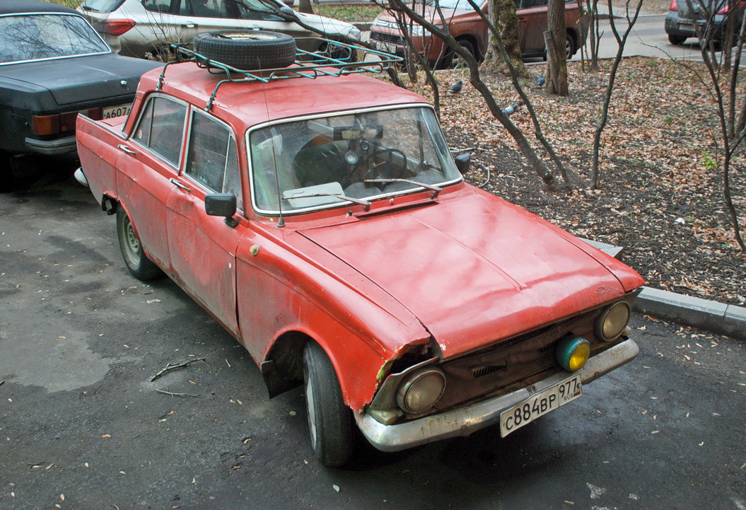 Москва, № С 884 ВР 977 — Москвич-412ИЭ-028 (Иж) '82-01