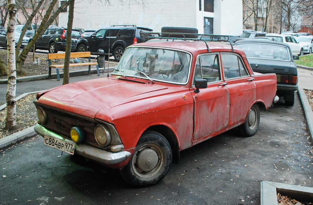 Москва, № С 884 ВР 977 — Москвич-412ИЭ-028 (Иж) '82-01