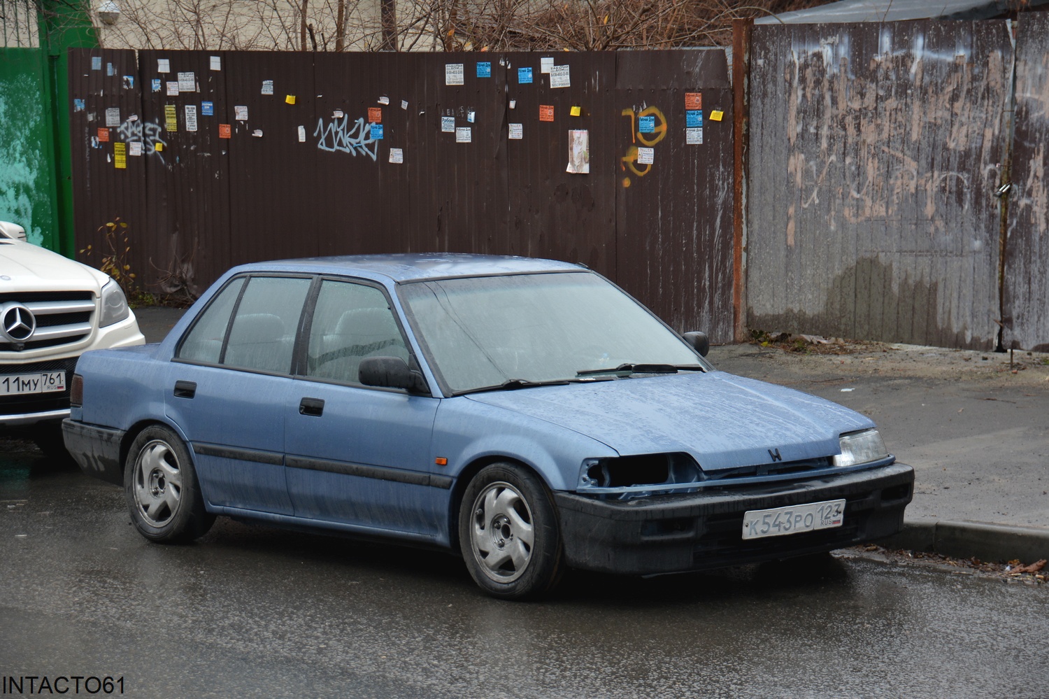 Ростовская область, № К 543 РО 123 — Honda Civic (4G) '87-91; Краснодарский край — Вне региона