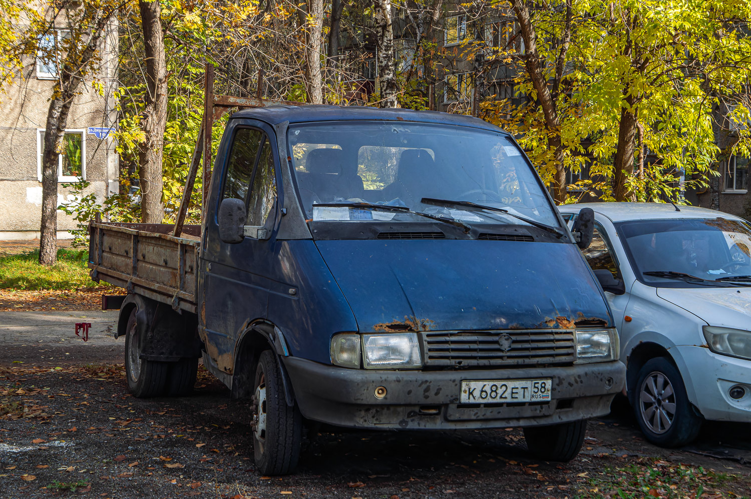 Пензенская область, № К 682 ЕТ 58 — ГАЗ-3302 ГАЗель '94-03