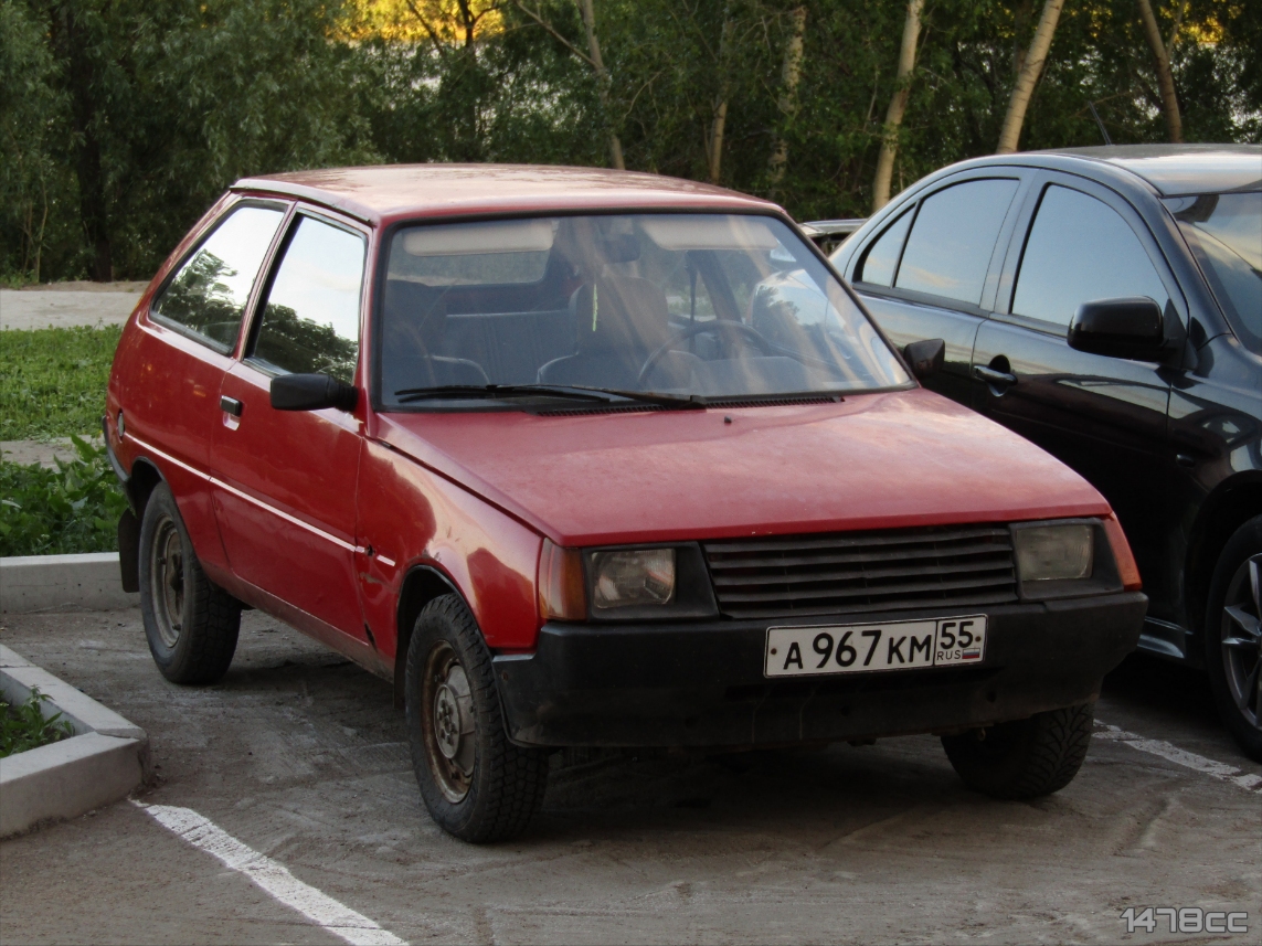 Омская область, № А 967 КМ 55 — ЗАЗ-11027 Таврия '90-07