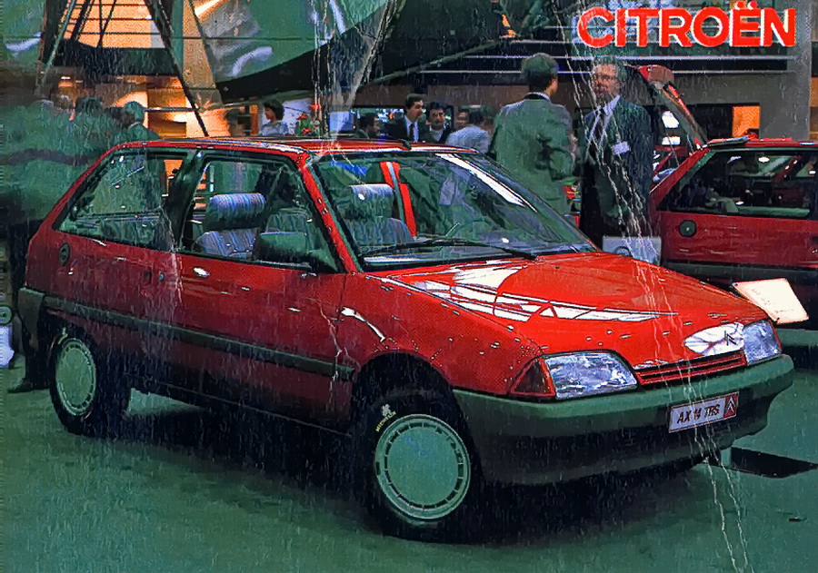 Франция, № (FR) U/N 0010 — Citroёn AX '86-98; Исторические фотографии (до 2000 года) (Швейцария)