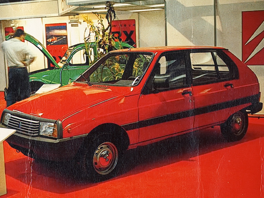 Франция, № (FR) U/N 0011 — Citroën Visa '78-88; Исторические фотографии (до 2000 года) (Швейцария)