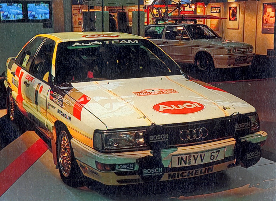 Германия, № IN-YV 67 — Audi 200 (C3) '83-91; Германия — Федеративная республика Германия (1949-1990); Исторические фотографии (до 2000 года) (Швейцария)