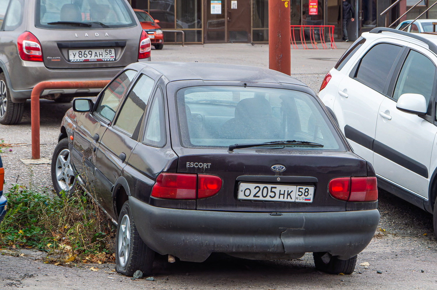Пензенская область, № О 205 НК 58 — Ford Escort MkVI '95-00
