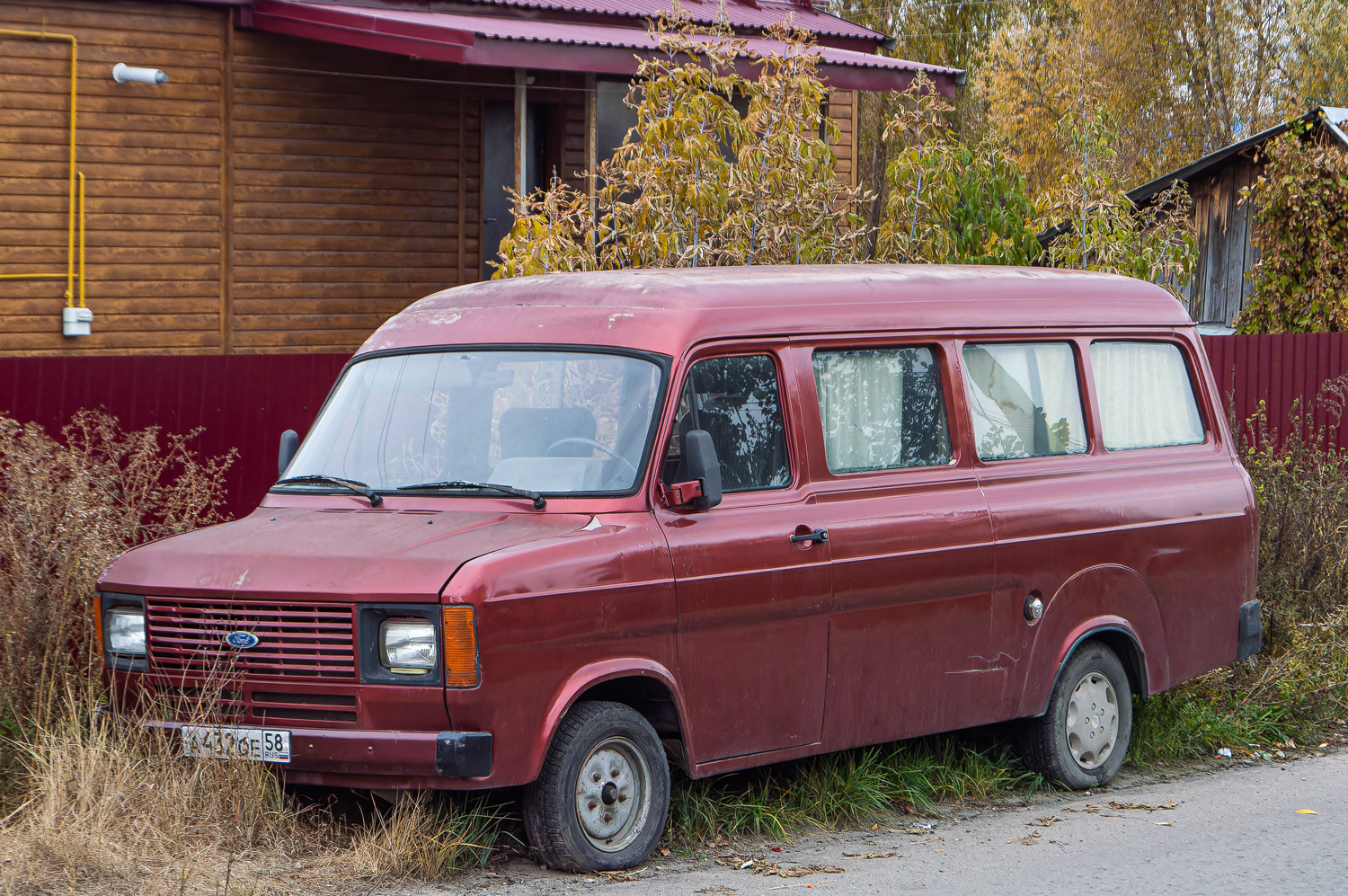 Пензенская область, № А 432 ОЕ 58 — Ford Transit (2G) '78-86