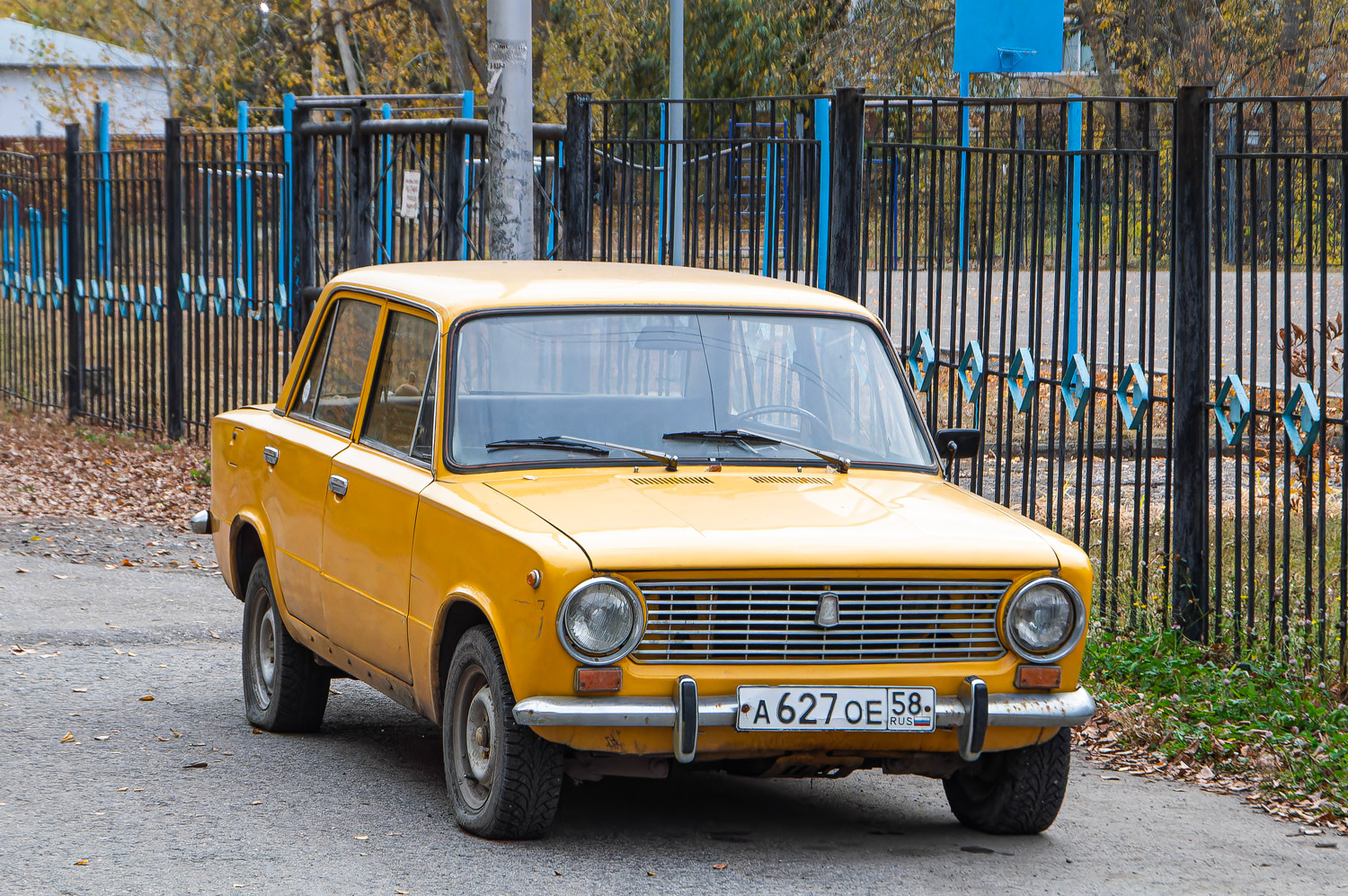Пензенская область, № А 627 ОЕ 58 — ВАЗ-2101 Жигули '70-83