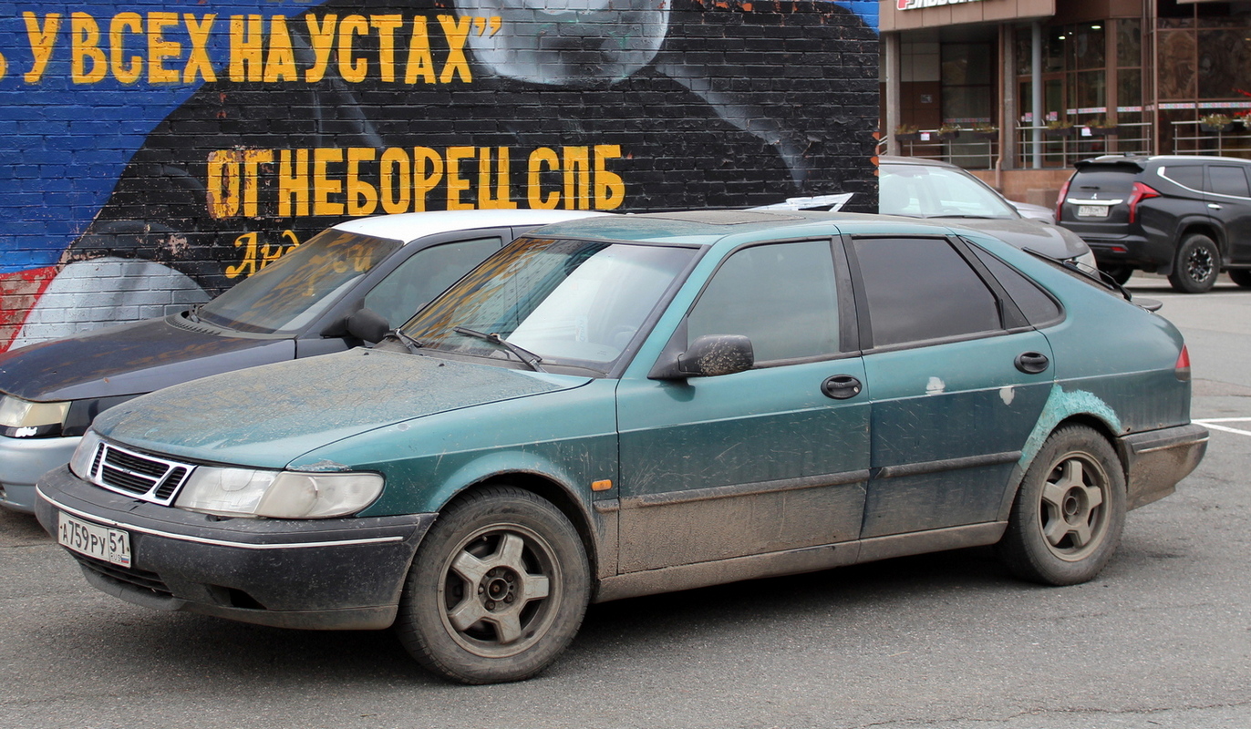Мурманская область, № А 759 РУ 51 — Saab 900 '93-98