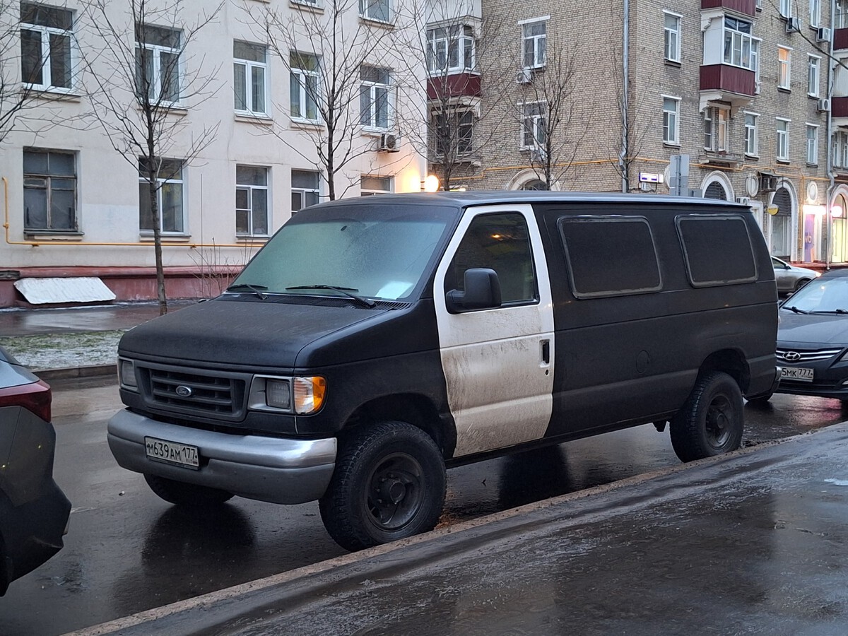 Москва, № М 639 АМ 177 — Ford E-Series (4G) '92-07