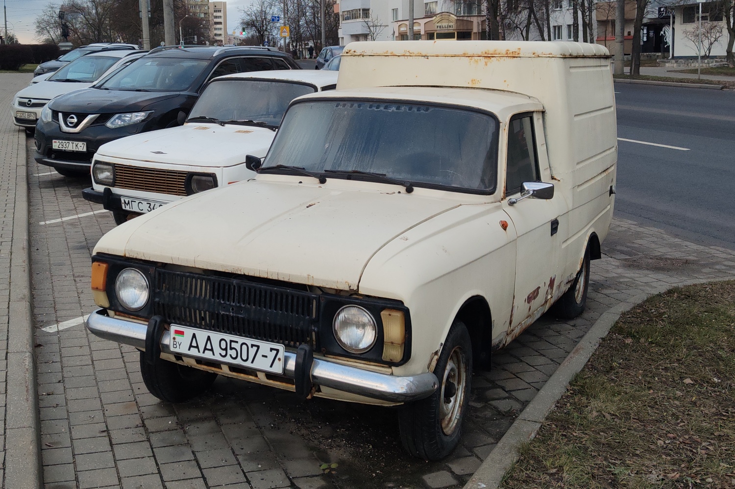 Минск, № АА 9507-7 — Иж-2715-01 '82-01