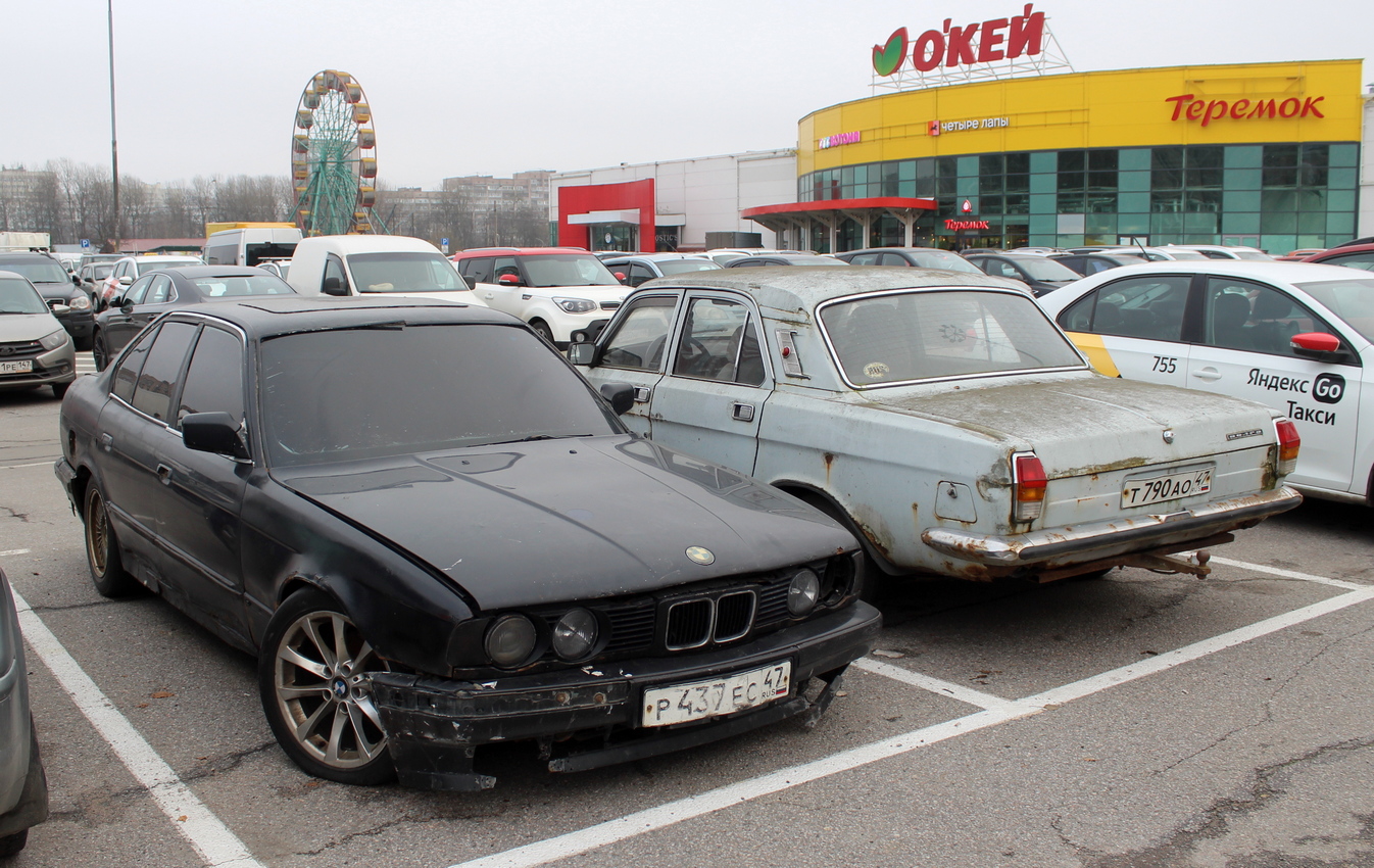 Ленинградская область, № Р 437 ЕС 47 — BMW 5 Series (E34) '87-96
