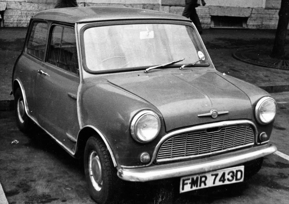 Великобритания, № FMR 743D — Austin Mini '59-00; Великобритания — Исторические фотографии