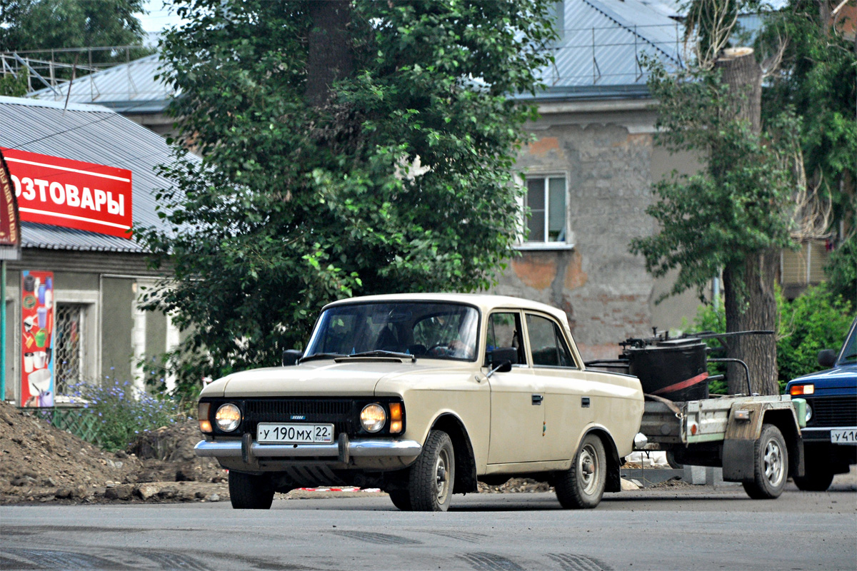 Алтайский край, № У 190 МХ 22 — Москвич-412ИЭ-028 (Иж) '82-01