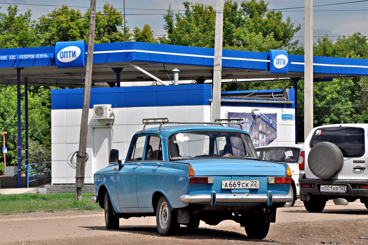 Алтайский край, № А 669 СК 22 — Москвич-412ИЭ (Иж) '70-82
