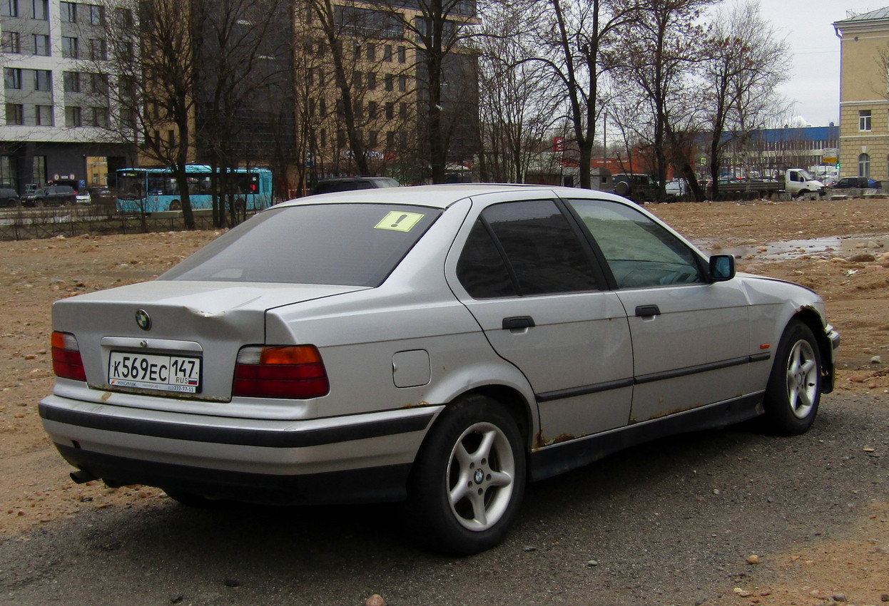Ленинградская область, № К 569 ЕС 147 — BMW 3 Series (E36) '90-00