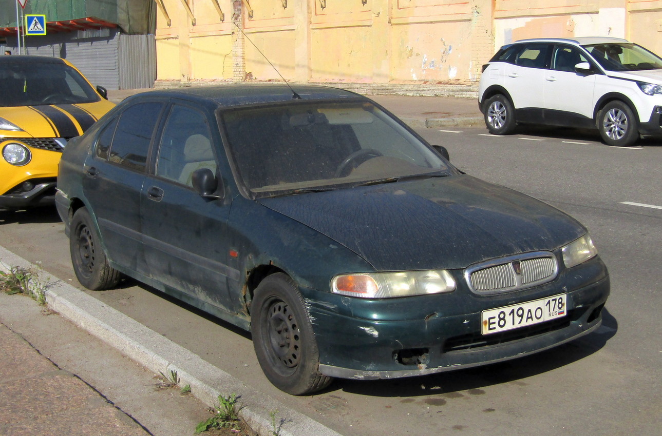 Санкт-Петербург, № Е 819 АО 178 — Rover 400 series (Mk II) '95-99