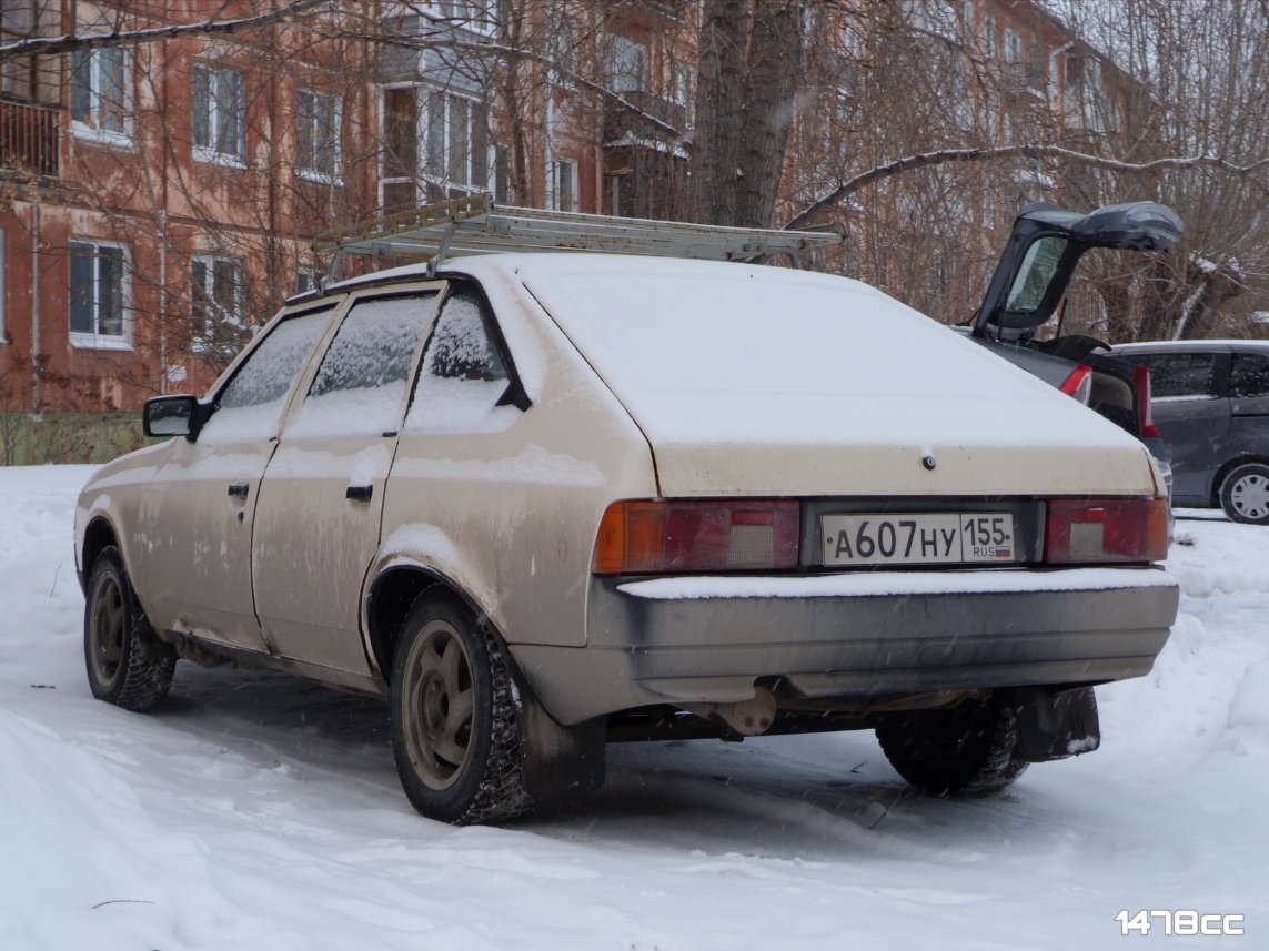 Омская область, № А 607 НУ 155 — Москвич-2141 Святогор '98-01
