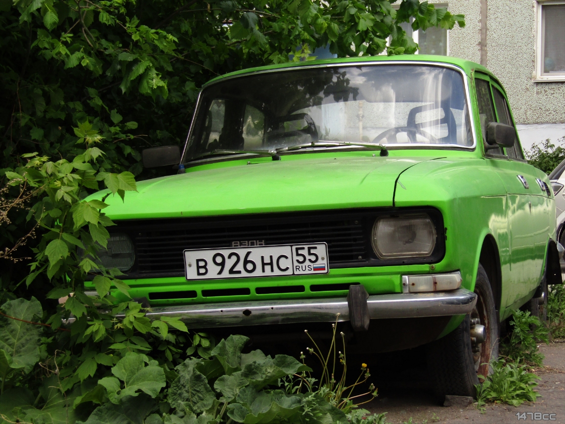 Омская область, № В 926 НС 55 — Москвич-2140 '76-88