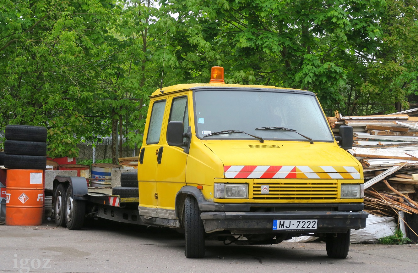 Латвия, № MJ-7222 — Citroën C25 '81-93