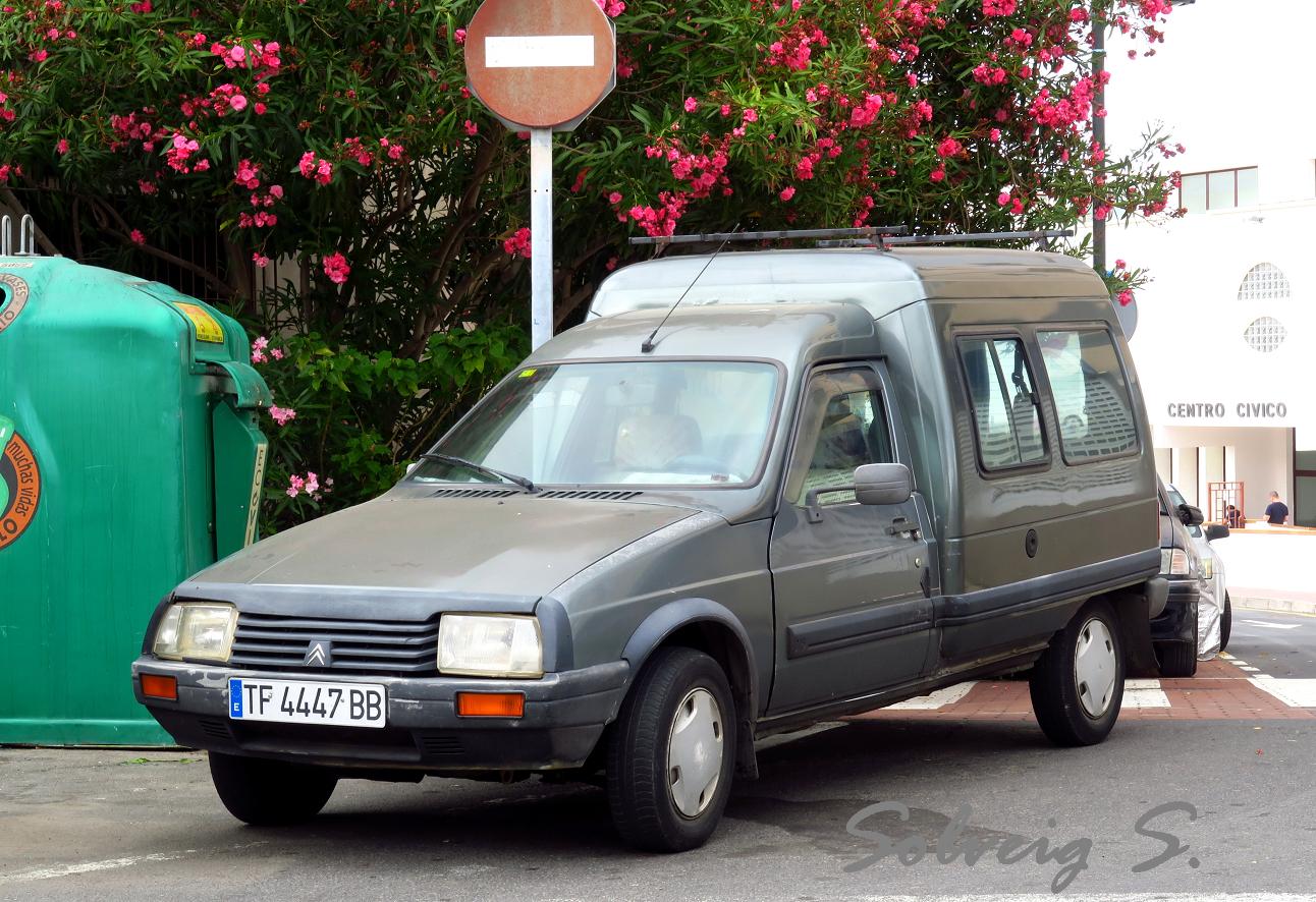 Испания, № TF 4447-BB — Citroën C15 '84-06
