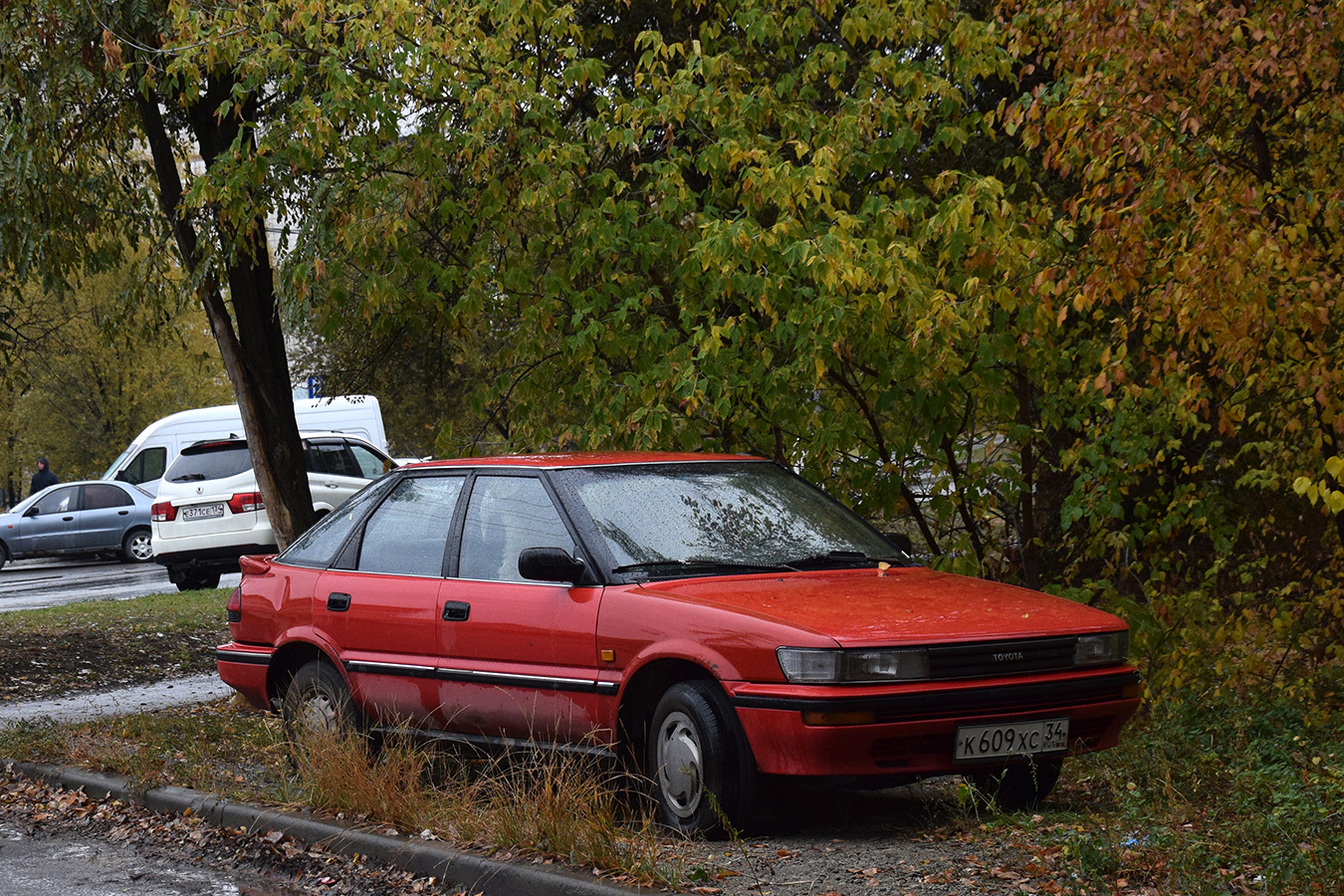 Волгоградская область, № К 609 ХС 34 — Toyota Corolla (E90) '87-92