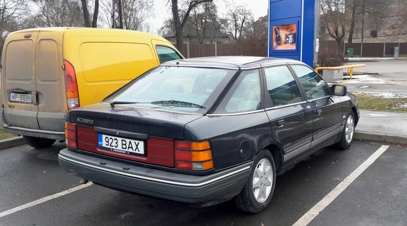 Эстония, № 923 BAX — Ford Scorpio (1G) '85-94