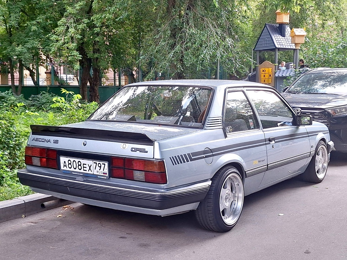 Москва, № А 808 ЕХ 797 — Opel Ascona (C) '81-88