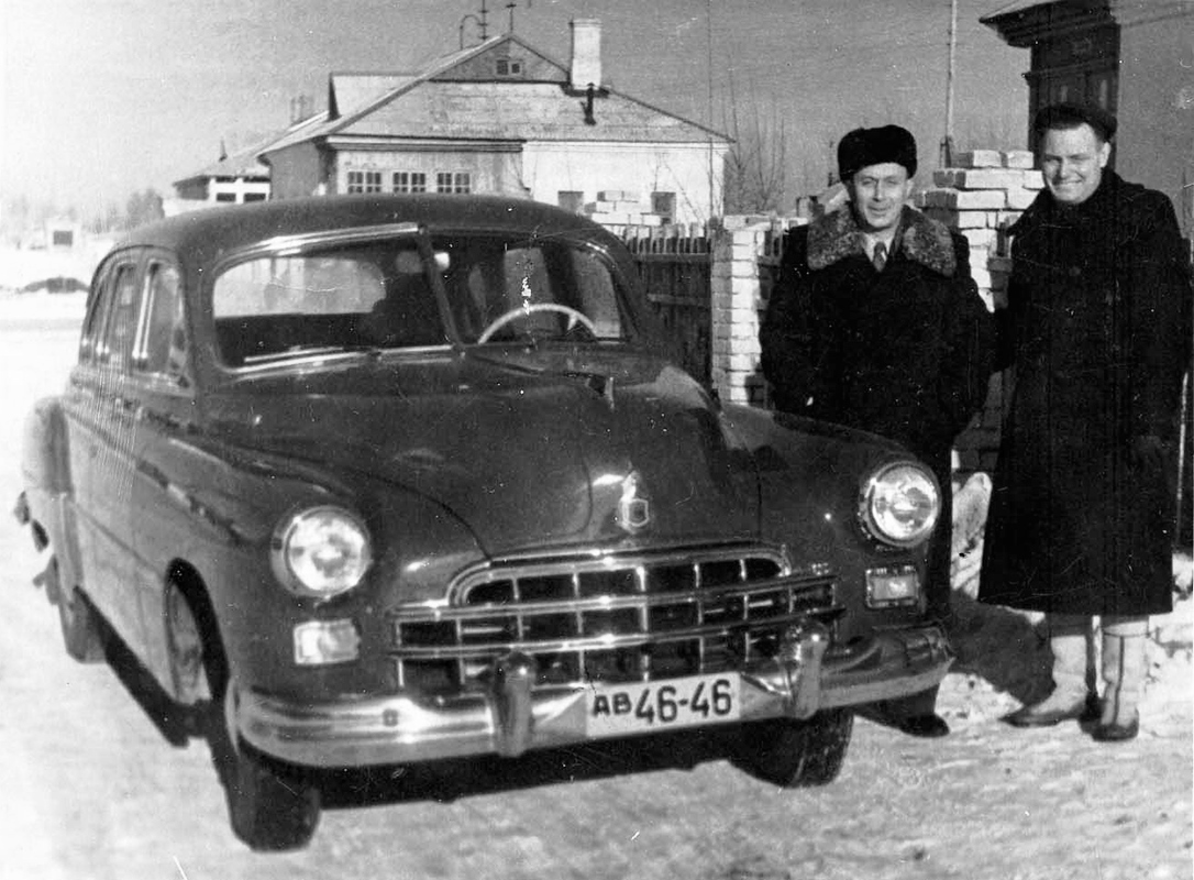 Алтайский край, № АВ 46-46 — ГАЗ-12 ЗИМ '50-60; Исторические фотографии (до 2000 года) (Алтайский край)