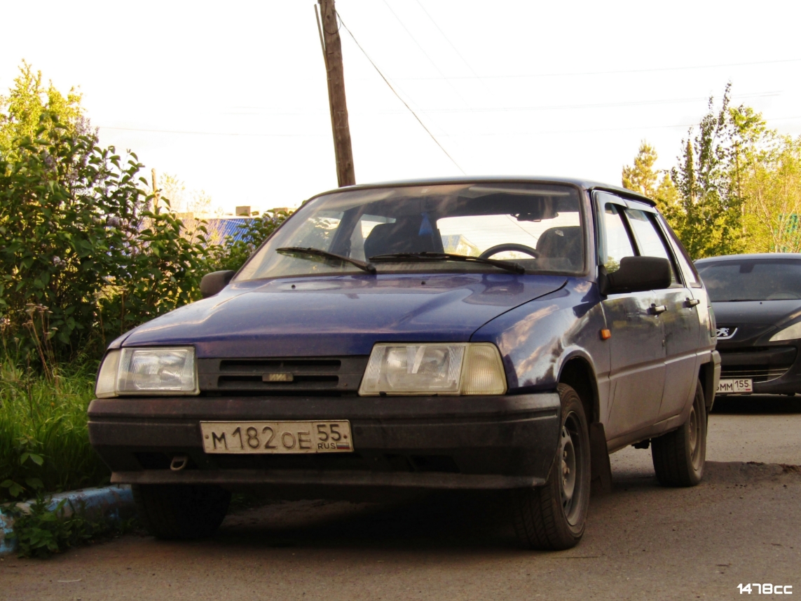 Омская область, № М 182 ОЕ 55 — Иж-2126-030 '98-05