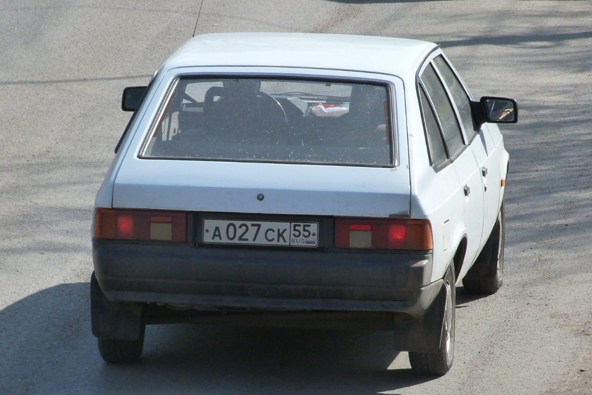 Омская область, № А 027 СК 55 — Москвич-21412 '86-94