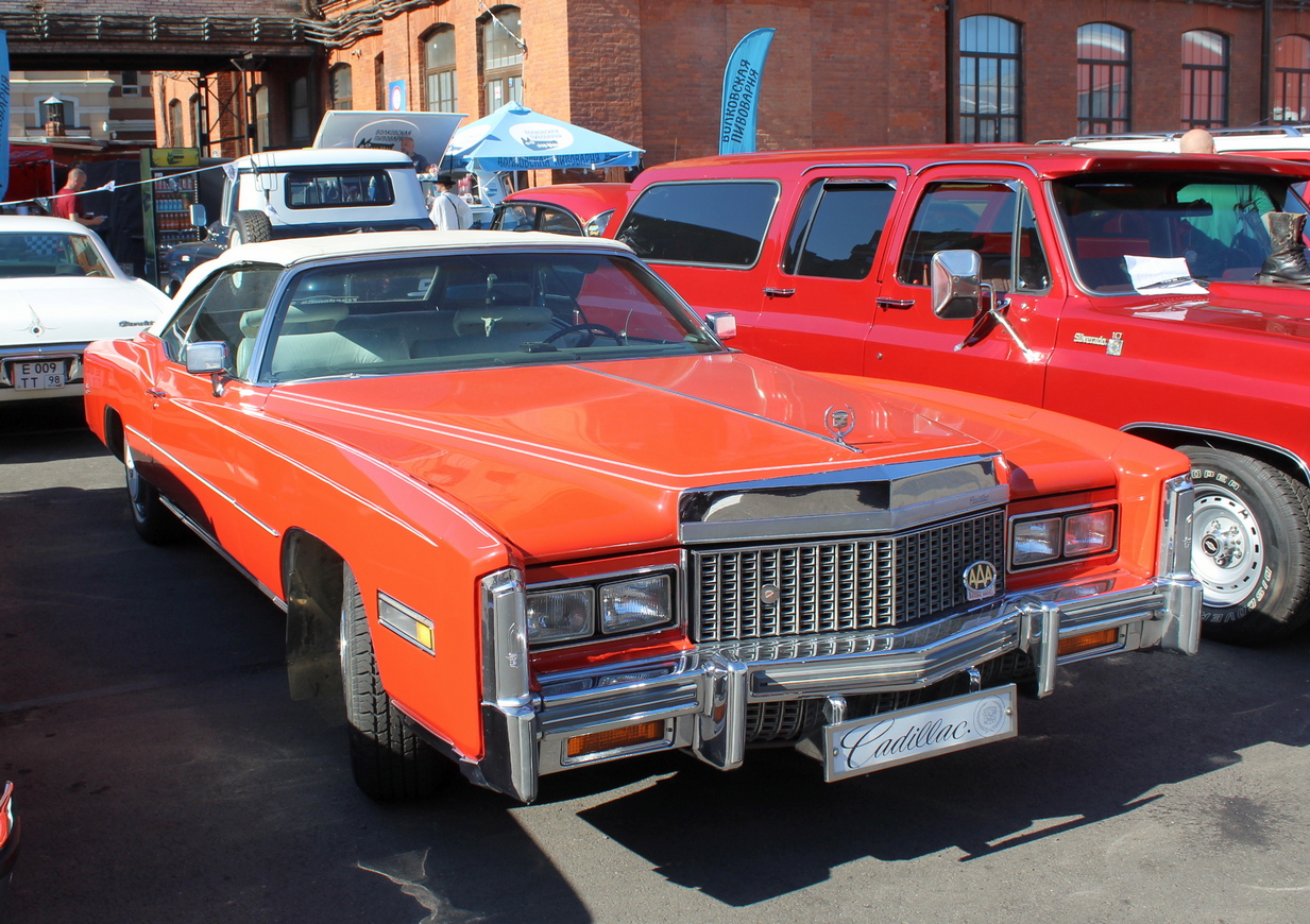 Санкт-Петербург, № (78) Б/Н 0327 — Cadillac Eldorado (9G) '71-78; Санкт-Петербург — Ежегодная выставка классических и кастомных автомобилей и мотоциклов "Original Meet"; Транспортные средства без номеров (Санкт-Петербург)