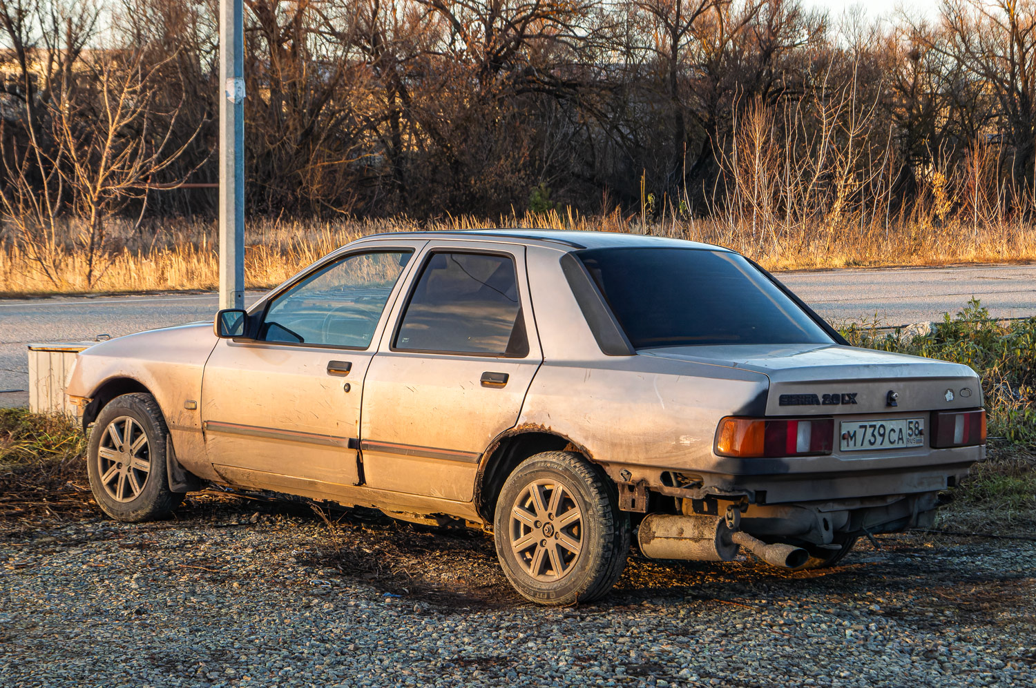 Пензенская область, № М 739 СА 58 — Ford Sierra MkII '87-93