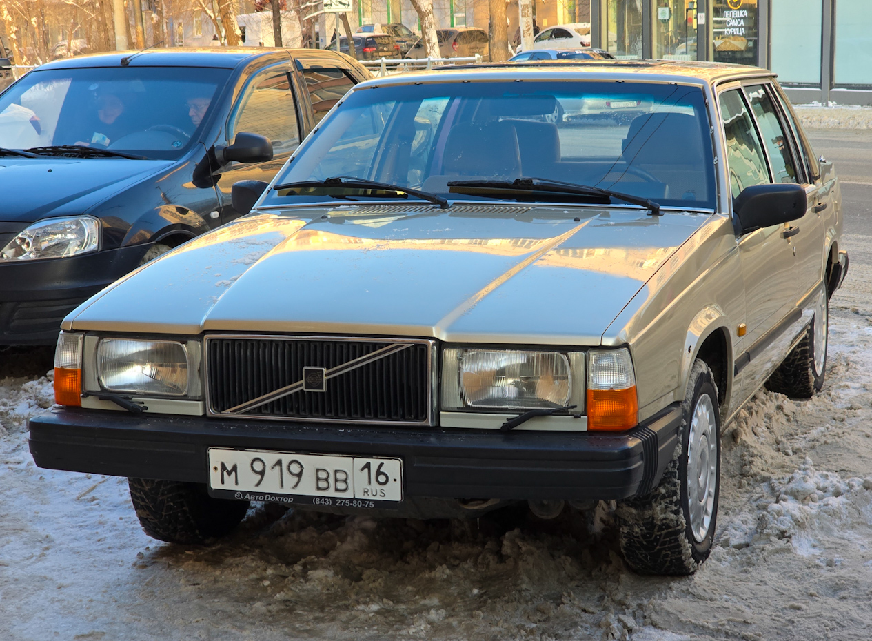 Татарстан, № М 919 ВВ 16 — Volvo 740 '84-92