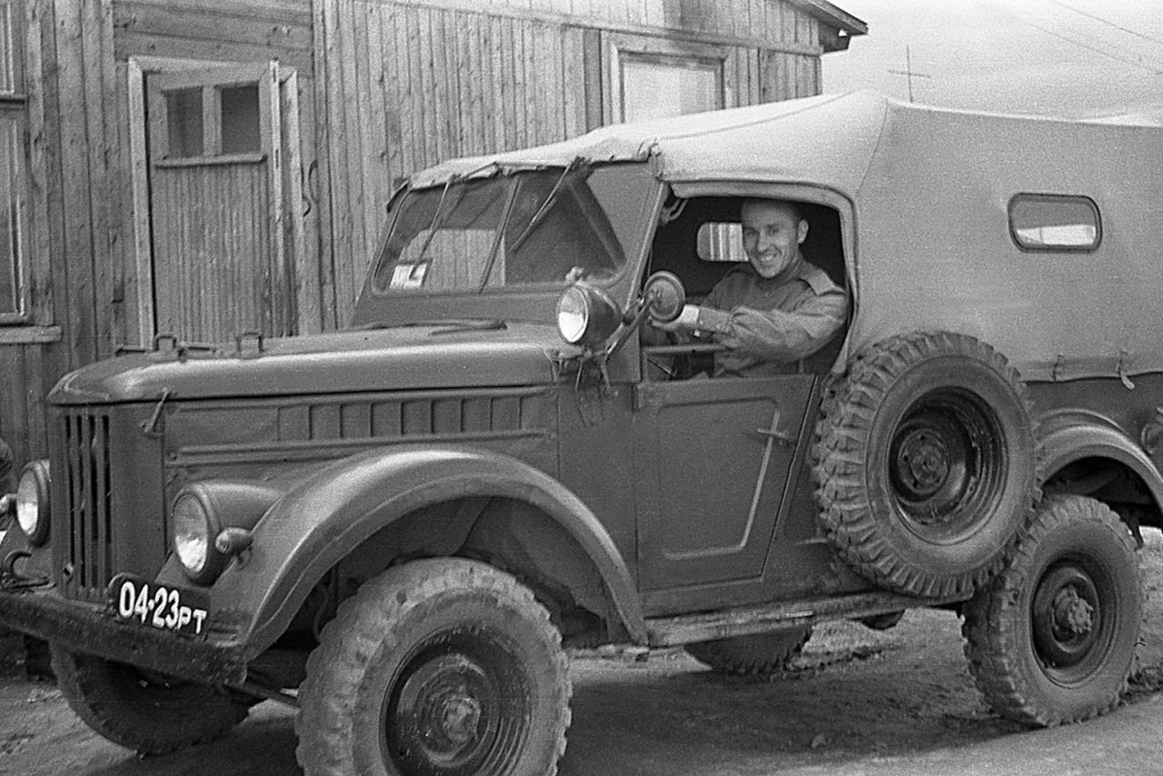 Техника Вооруженных сил СССР, № 04-23 РТ — ГАЗ-69 '53-73; Исторические фотографии (до 2000 года) (Ленинградская область)