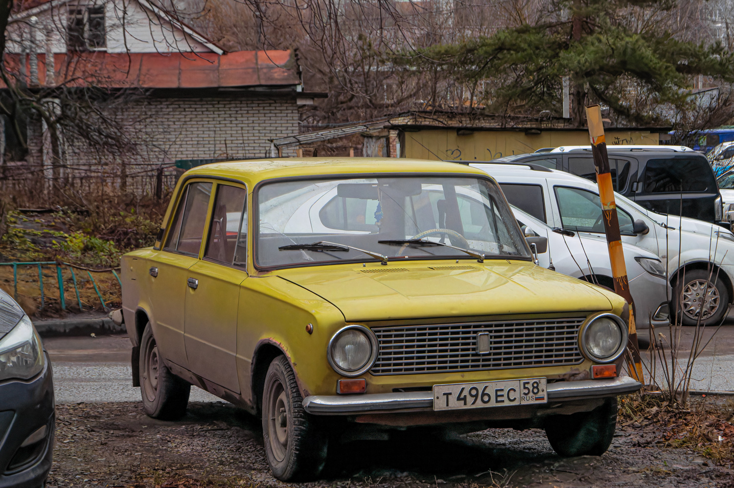 Пензенская область, № Т 496 ЕС 58 — ВАЗ-21011 Жигули '74-83