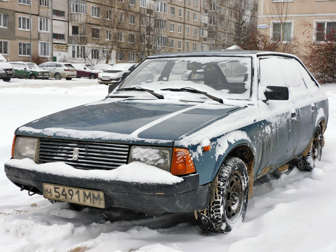 Москва, № Ч 5491 ММ — Москвич-21412 '86-94