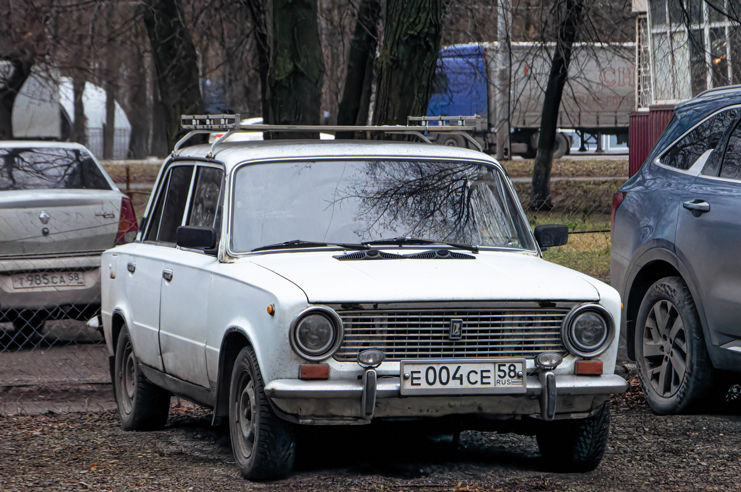 Пензенская область, № Е 004 СЕ 58 — ВАЗ-21011 Жигули '74-83
