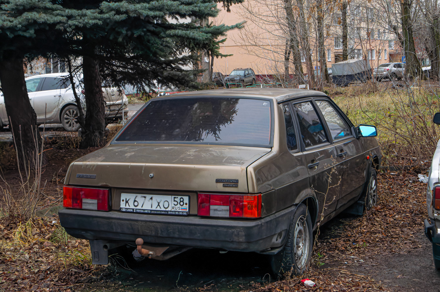 Пензенская область, № К 671 ХО 58 — ВАЗ-21099 '90-04