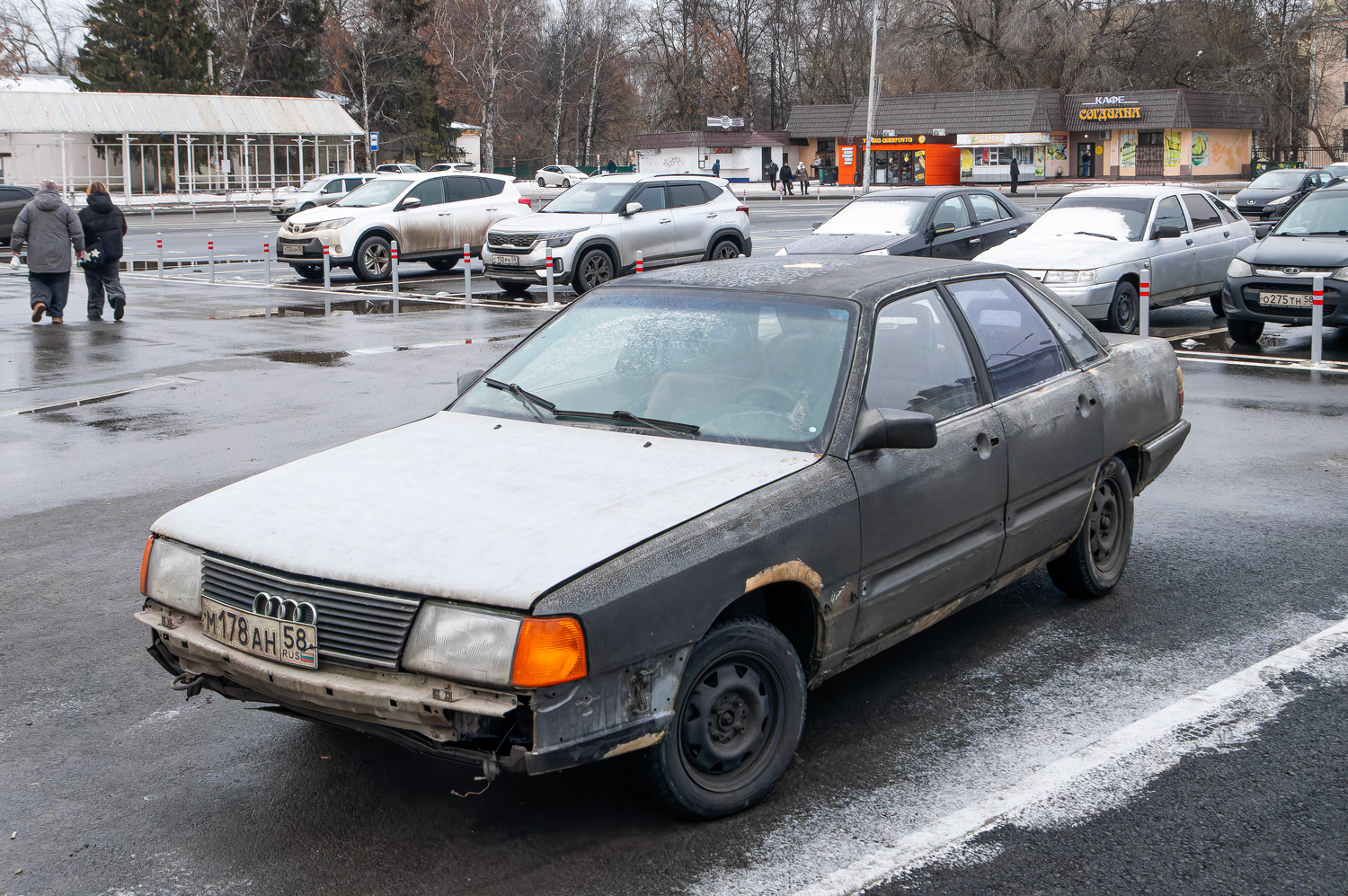 Пензенская область, № М 178 АН 58 — Audi 100 (C3) '82-91