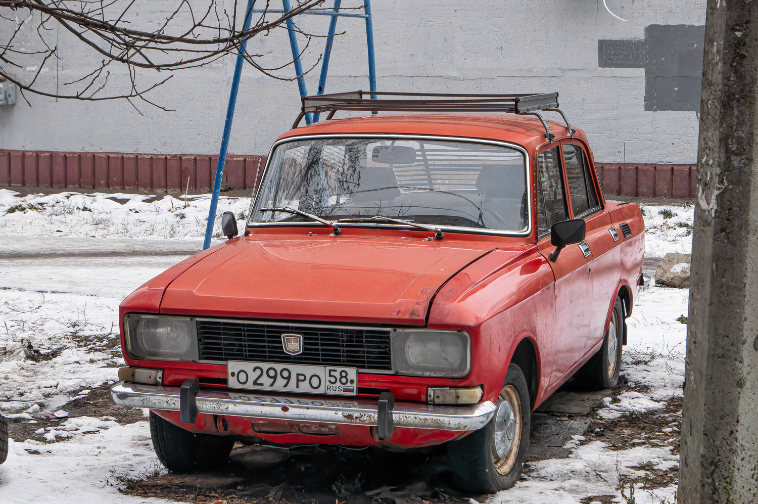 Пензенская область, № О 299 РО 58 — Москвич-2140 '76-88
