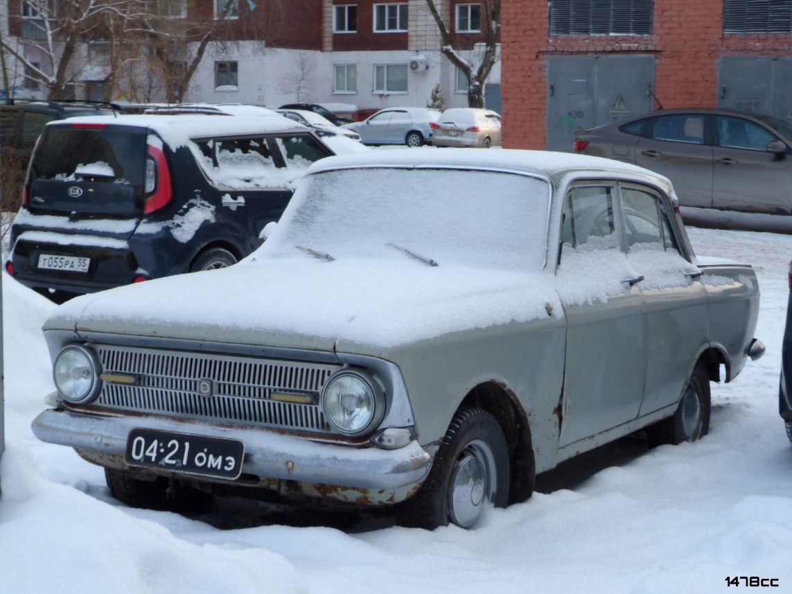 Омская область, № 04-21 ОМЭ — Москвич-412ИЭ (Иж) '70-82