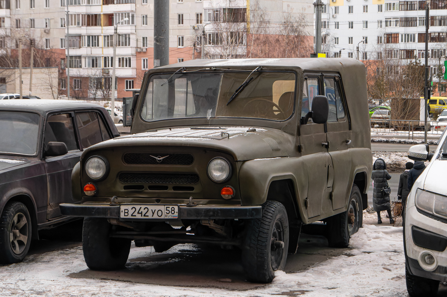 Пензенская область, № В 242 УО 58 — УАЗ-469Б '72-85