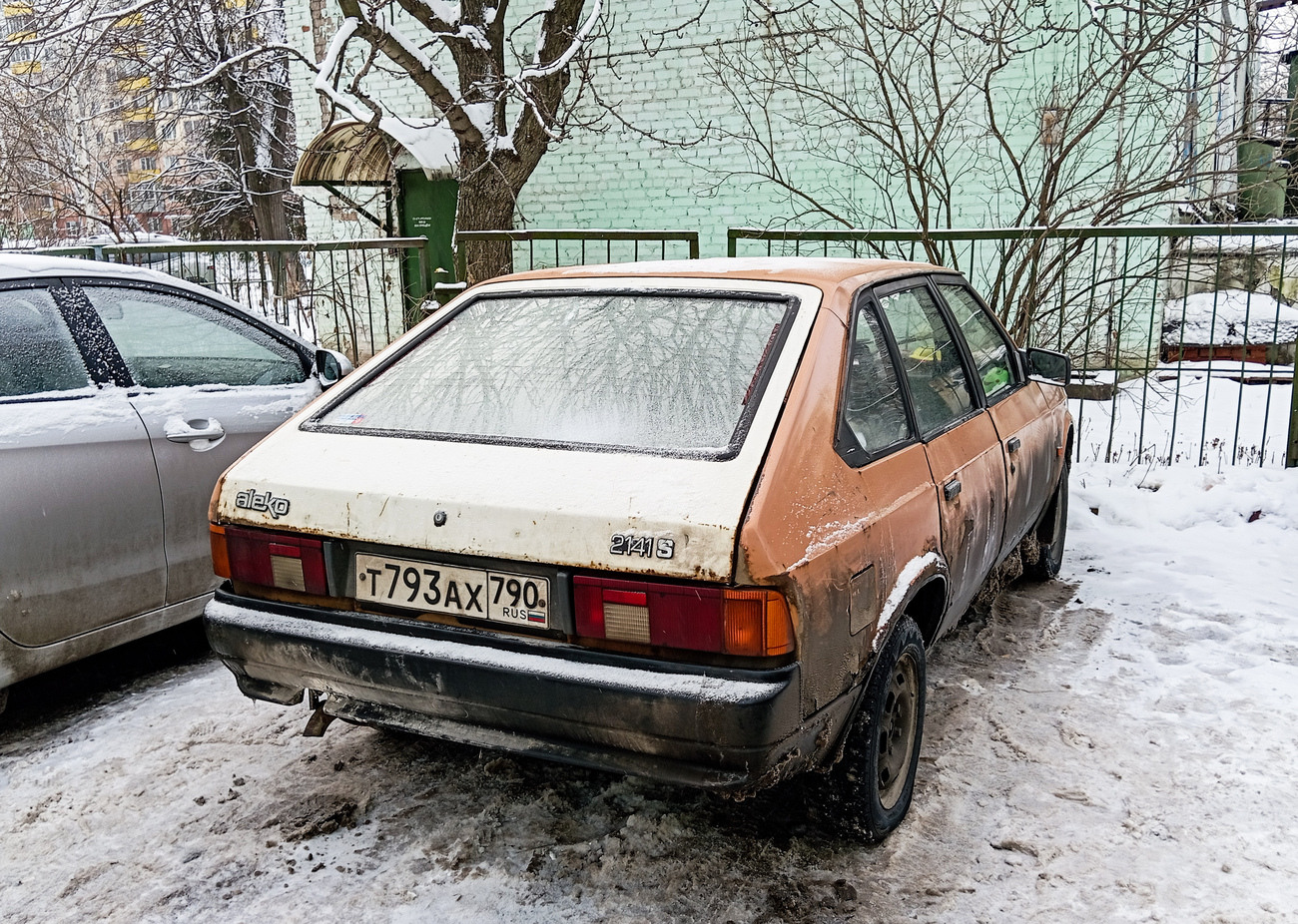 Московская область, № Т 793 АХ 790 — Москвич-21412 '86-94
