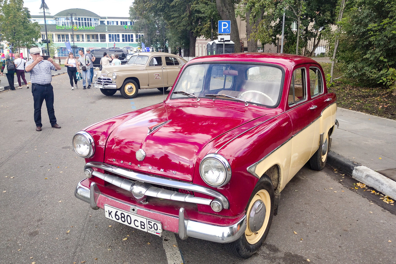 Московская область, № К 680 СВ 50 — Москвич-407 '58-63; Московская область — День Богородского края в г. Ногинск 2025; Транспортные средства без номеров (Московская область)