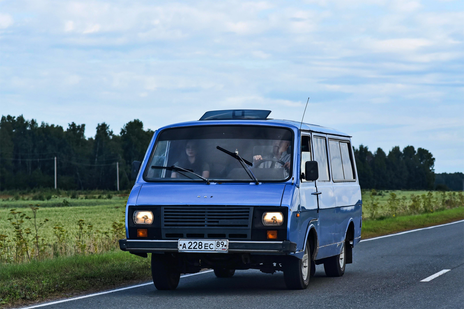 Ямало-Ненецкий автономн. округ, № А 228 ЕС 89 — РАФ-22038-02 Латвия '94-97