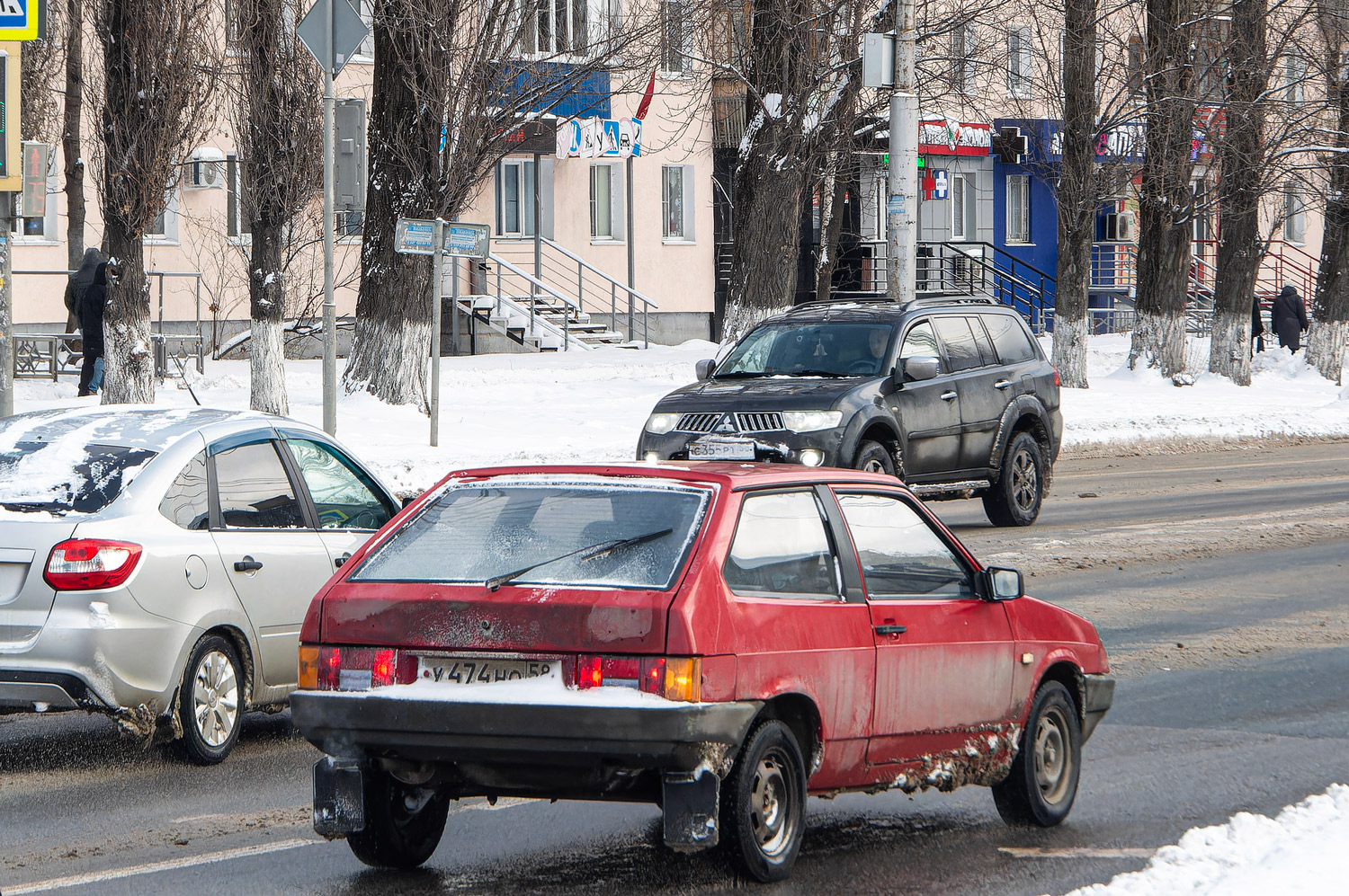 Пензенская область, № У 474 НО 58 — ВАЗ-2108 '84-94
