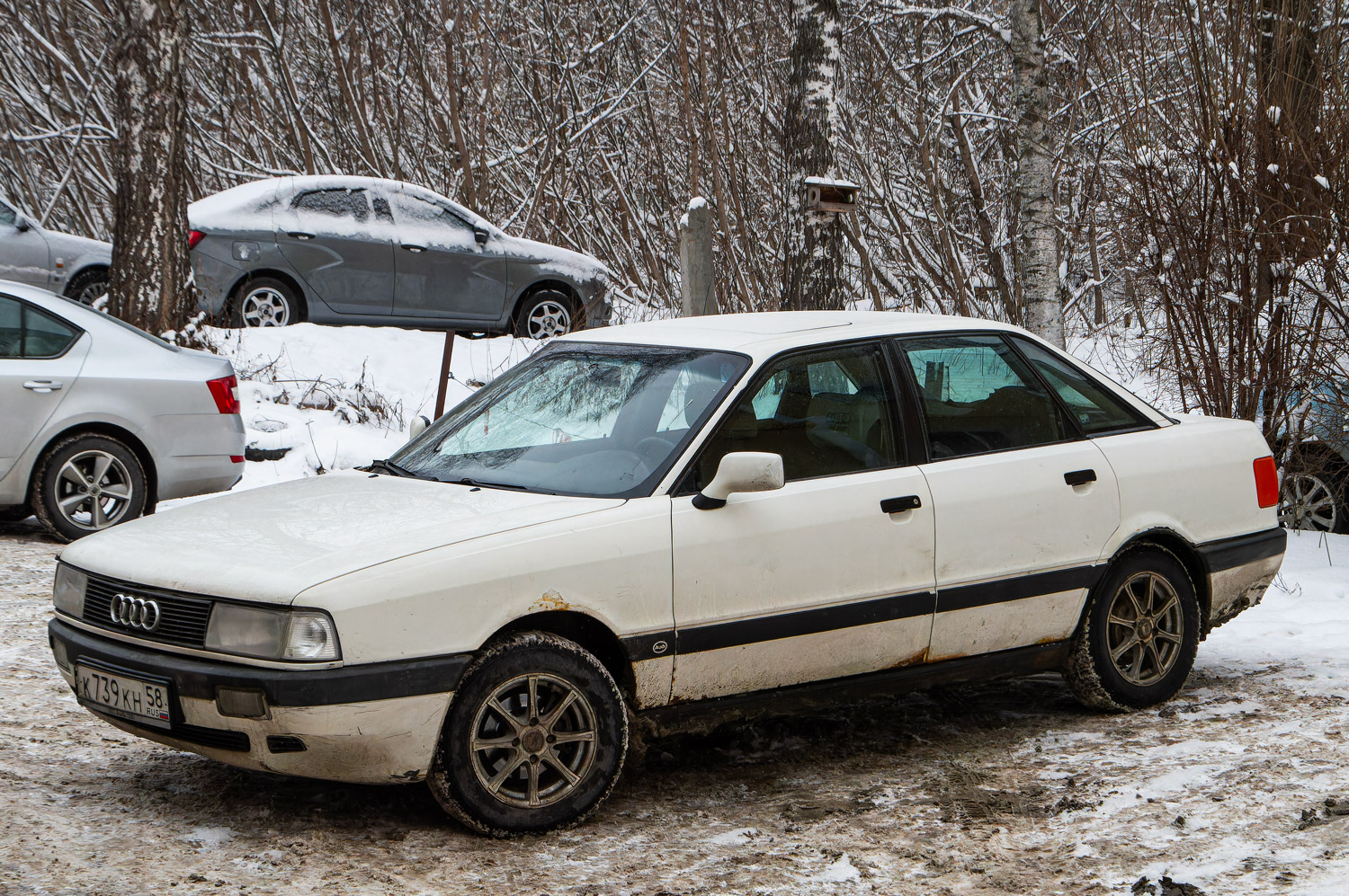 Пензенская область, № К 739 КН 58 — Audi 80 (B3) '86-91