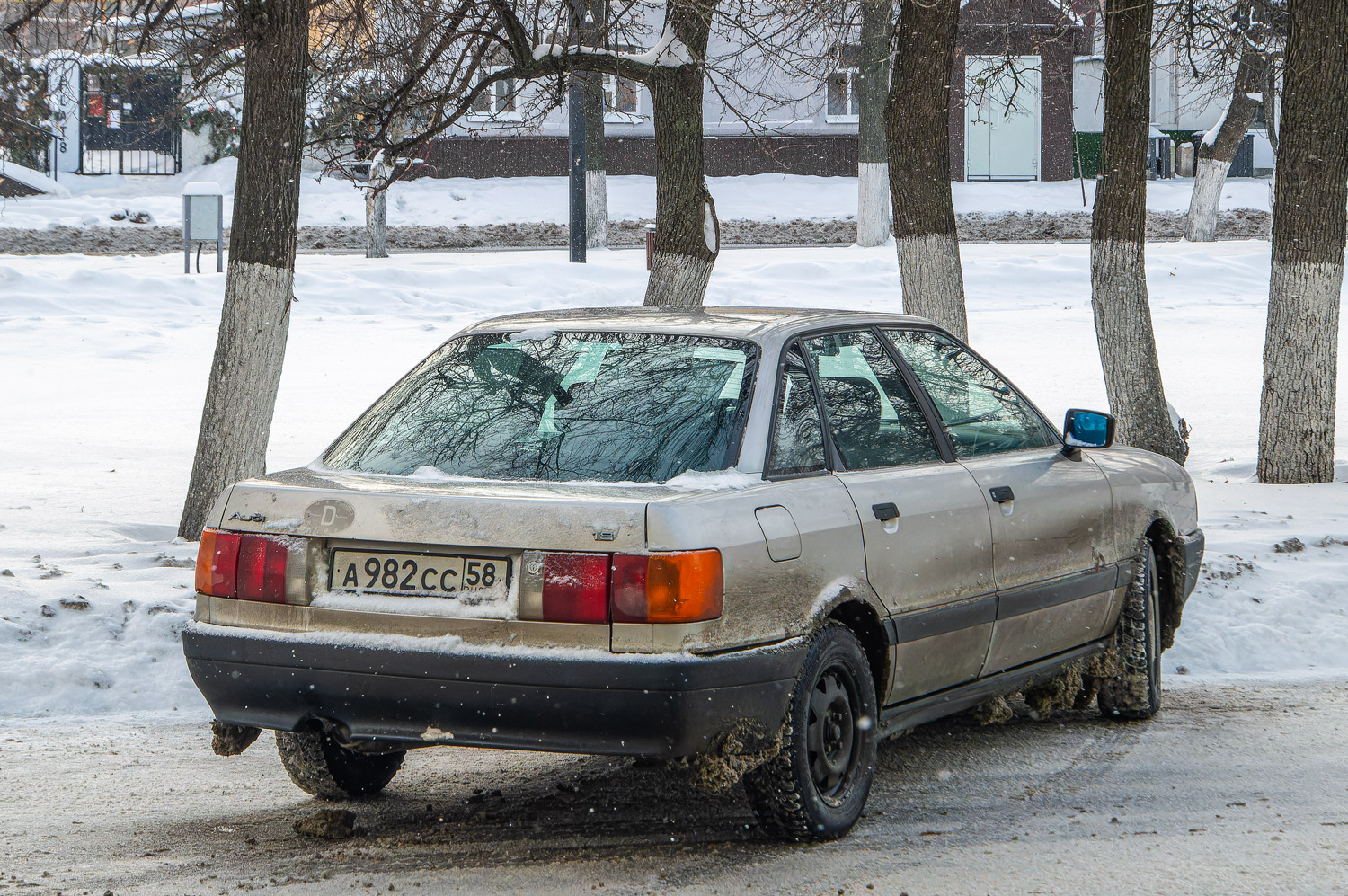 Пензенская область, № А 982 СС 58 — Audi 80 (B3) '86-91