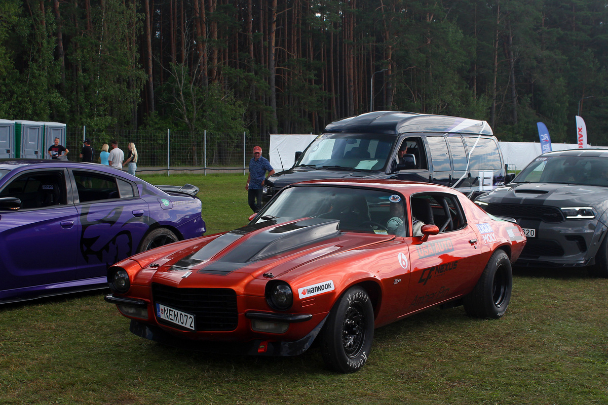 Литва, № NEM 072 — Chevrolet Camaro (2G) '70-81; Литва — American Spirit 2025