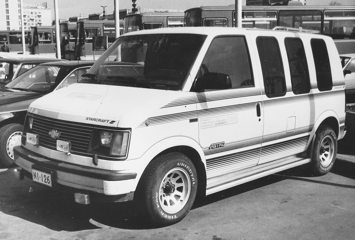 Финляндия, № NI-126 — Chevrolet Astro (1G) '85-94; Исторические фотографии (до 2000 года) (Санкт-Петербург)